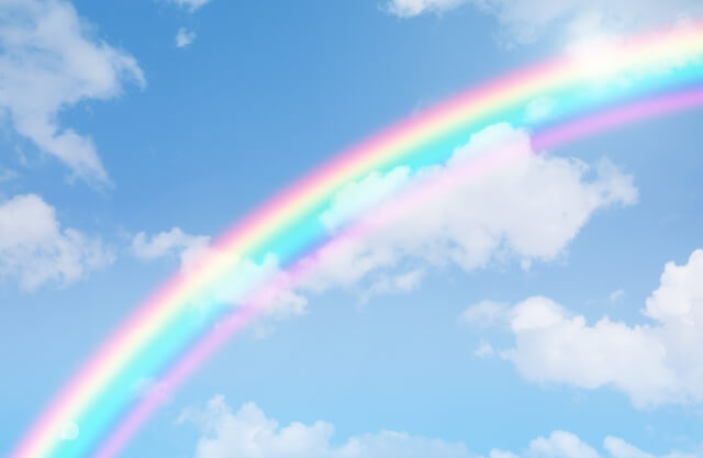 虹のイメージ画像